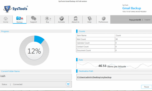 Backup Tool for Gmail