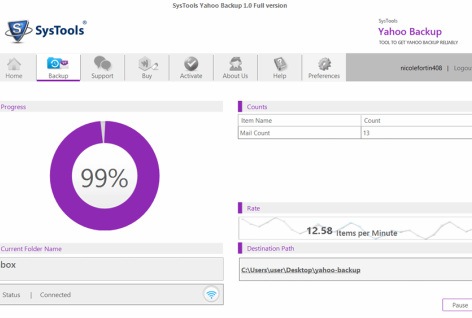 Yahoo Mail Backup Software