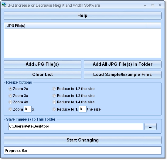 JPG Increase or Decrease Height and Width Software