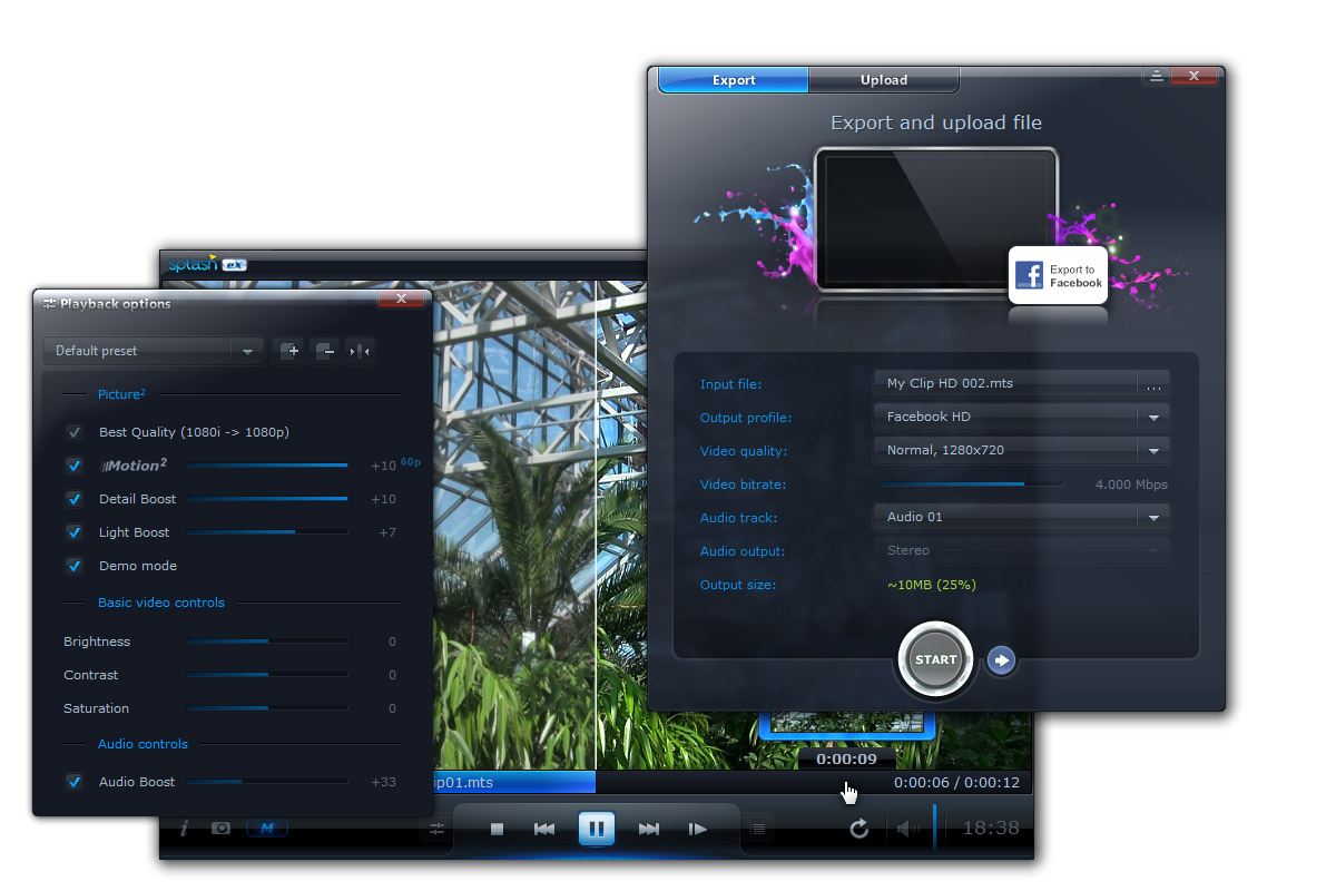 Splash PRO EX - HD video player installer