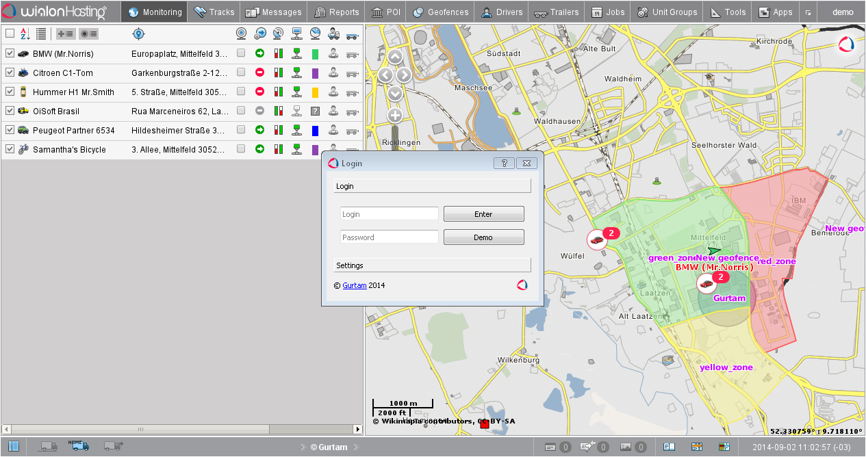 Wialon GPS Tracker