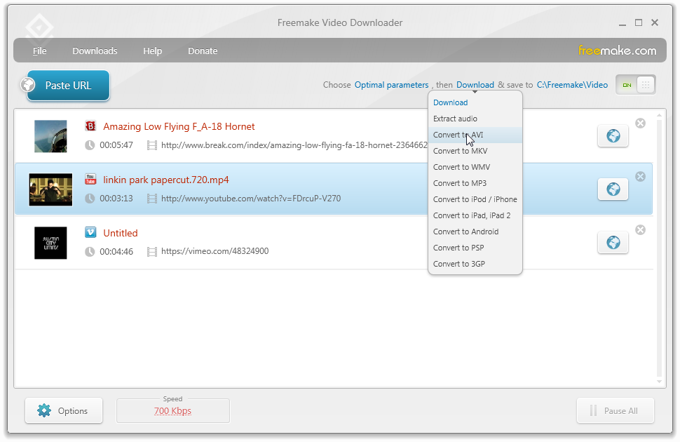 Freemake Video Downloader installer