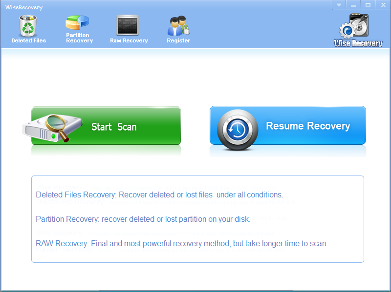 WiseRecovery for MAC