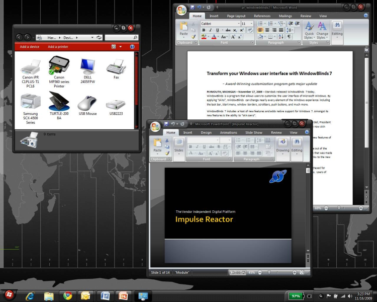 Latest WindowBlinds 7 installer