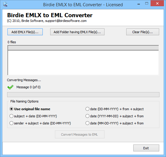 emlx to eml batch converter, batch convert emlx to eml