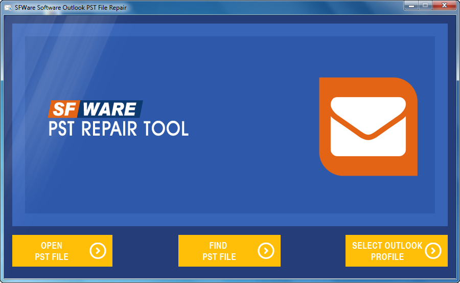 SFWare PST Repair Tool