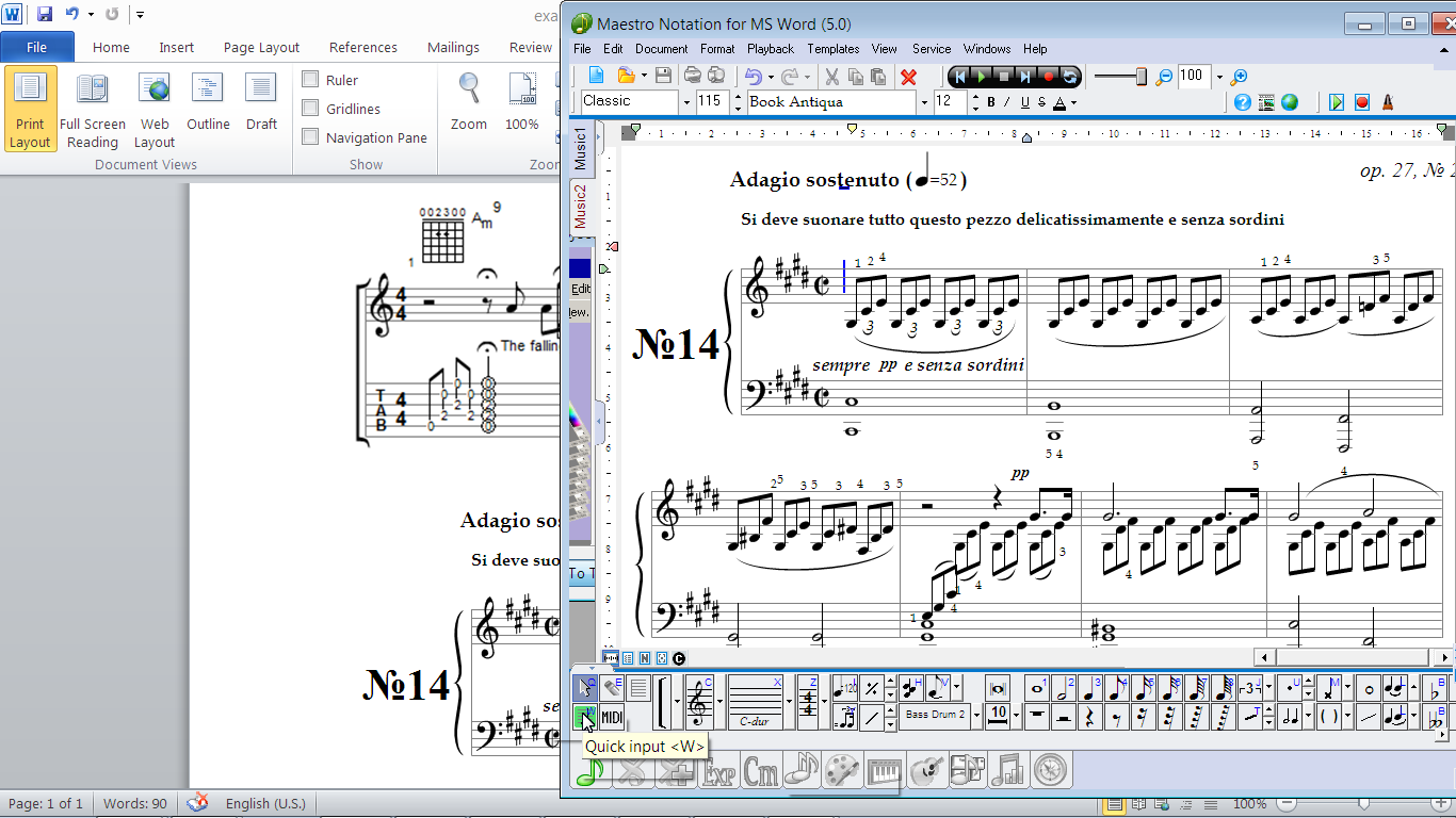 music notation software, ms word, music notation program, music notation editor, music notation software for ms word