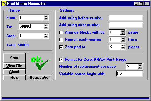 Numbering Software