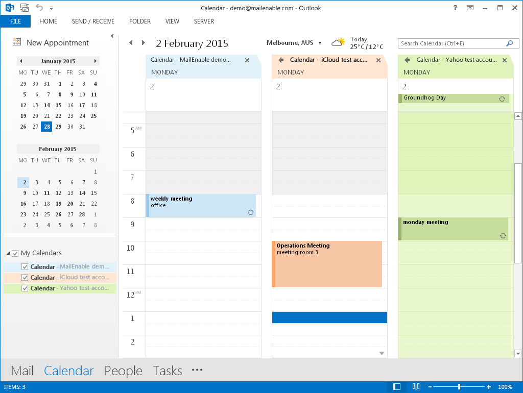 CalDAV,CardDAV,Outlook,Calendar,Contacts