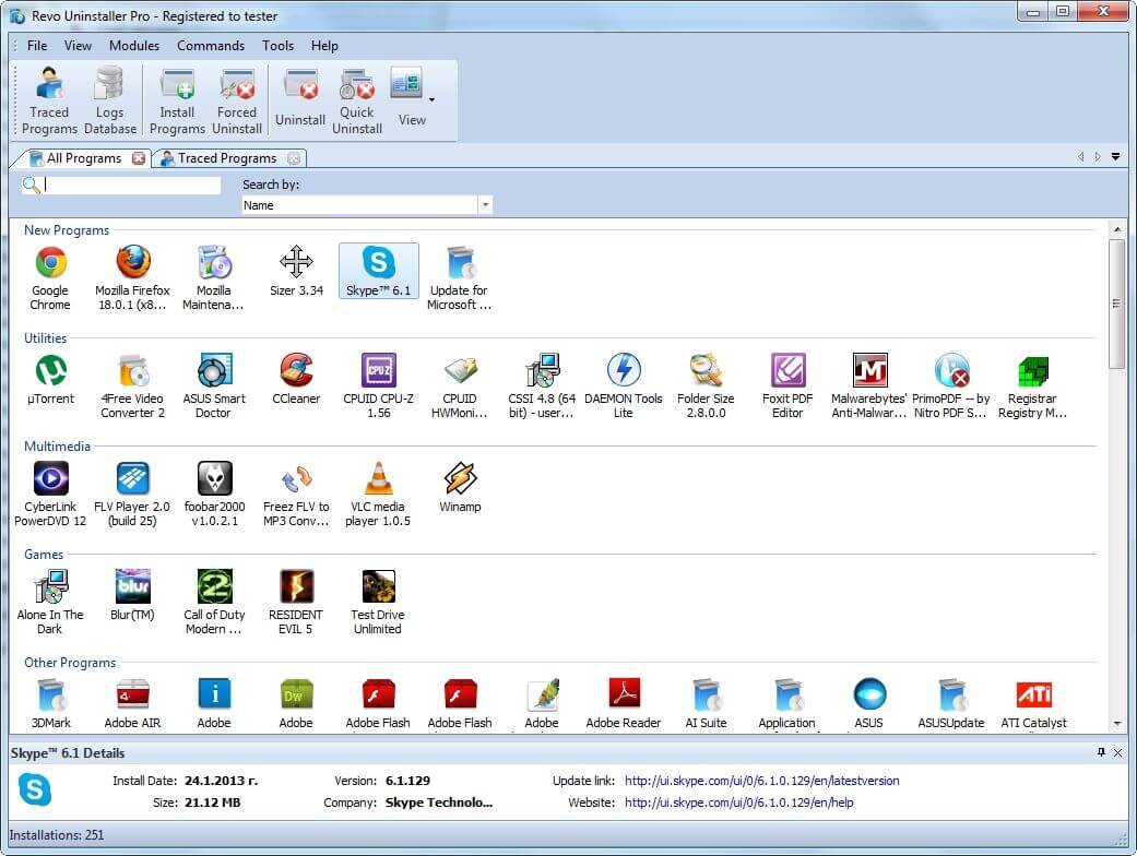 Revo Uninstaller Pro