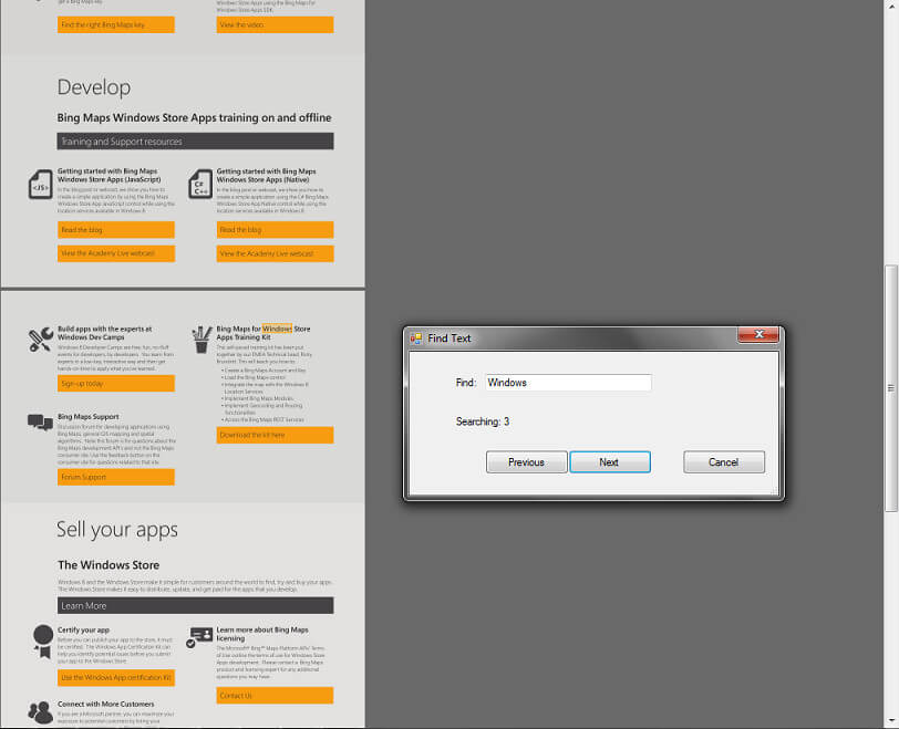 .NET PDF Viewer SDK,  PDF Viewer Component, , continuous scroll PDF C#, VB.NET PDF SDK