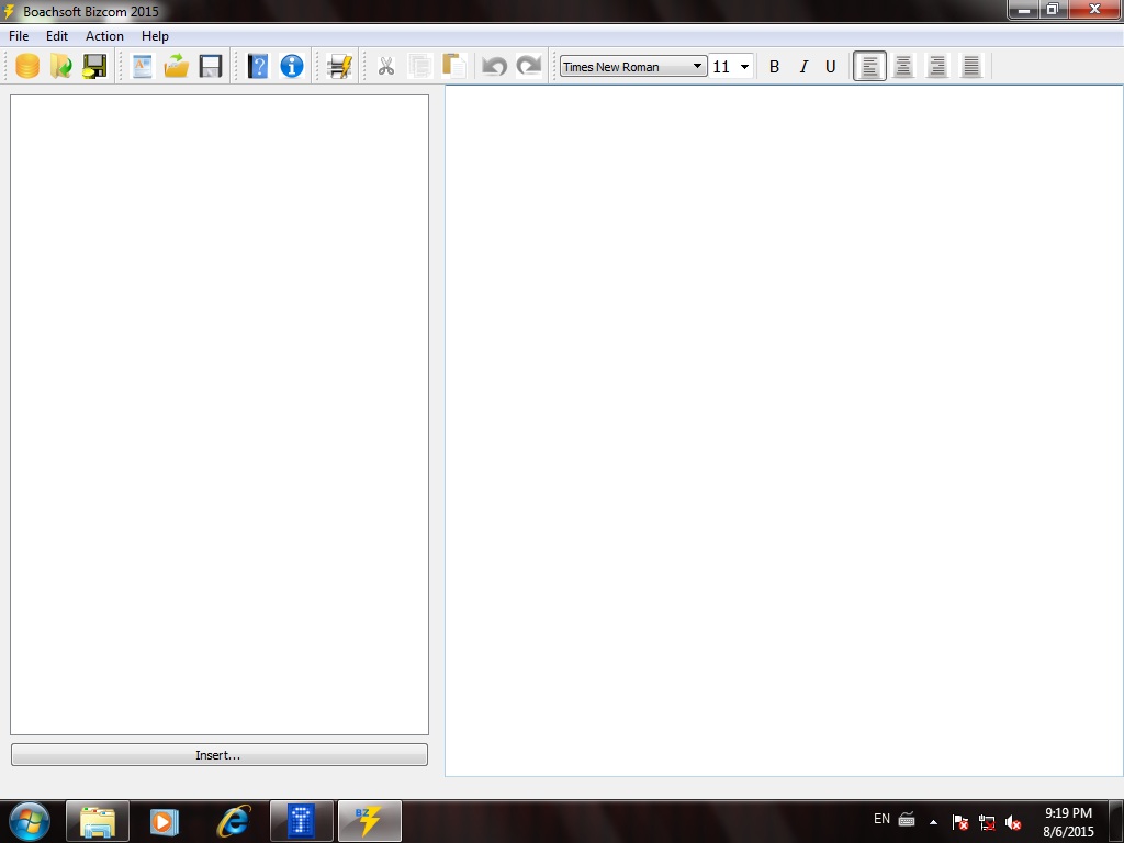 Communications,software,printing,email,database,Bizcom,utilities,reports 