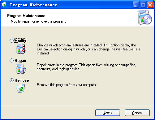 Uninsatll,InnoSetup,repair,modfiy,remove,Inno setup