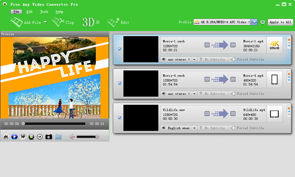 free Video Converter, Convert Video free, Video File Converter, Video Converter Software