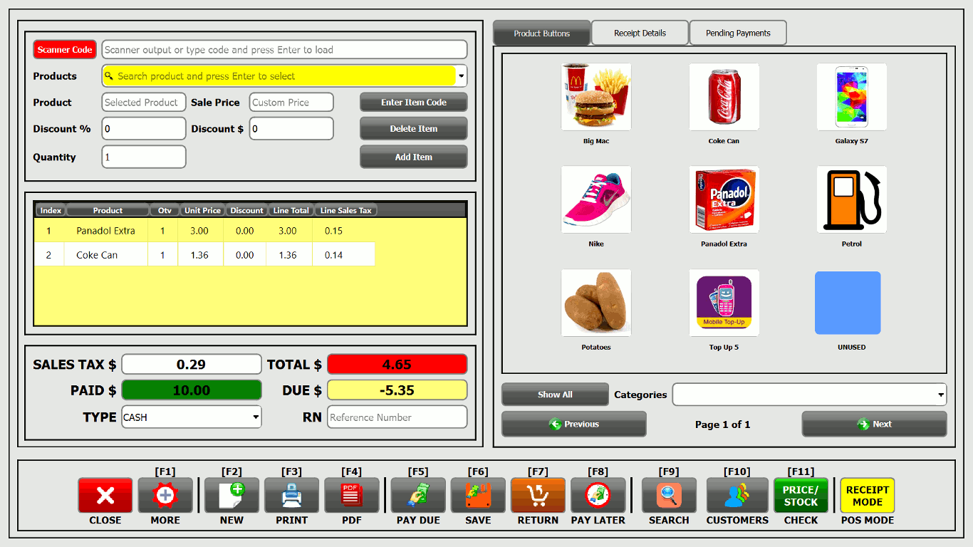 Inventory Management, Point of Sale, Small Business, Home, Office, Retail, POS