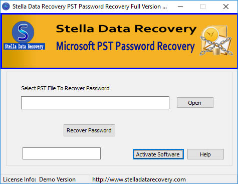 outlook pst password recovery software, Microsoft pst password recovery, outlook password recovery