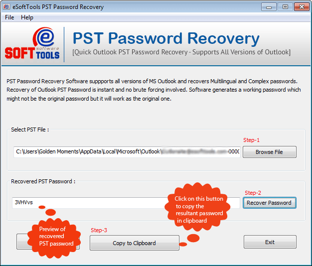 esofttools pst password recovery, outlook password recovery, pst password recovery, recover pst password, unlock PST file, remove PST password, pst password unlocker, pst password remover