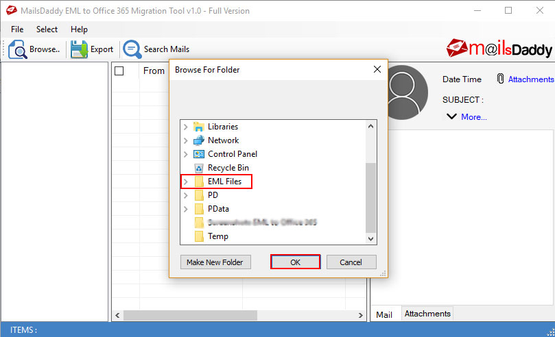 eml to office 365, eml to outlook 365, migrate eml to office 365, convert eml to office 365, export eml to office 365, import eml to office 365