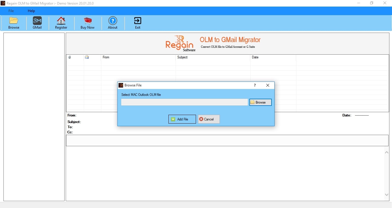 OLM to Gmail converter, export mac emails to gmail, gmail Converter, import olm file to gmail, how to convert olm file, import olm to gmail, olm to gmail software