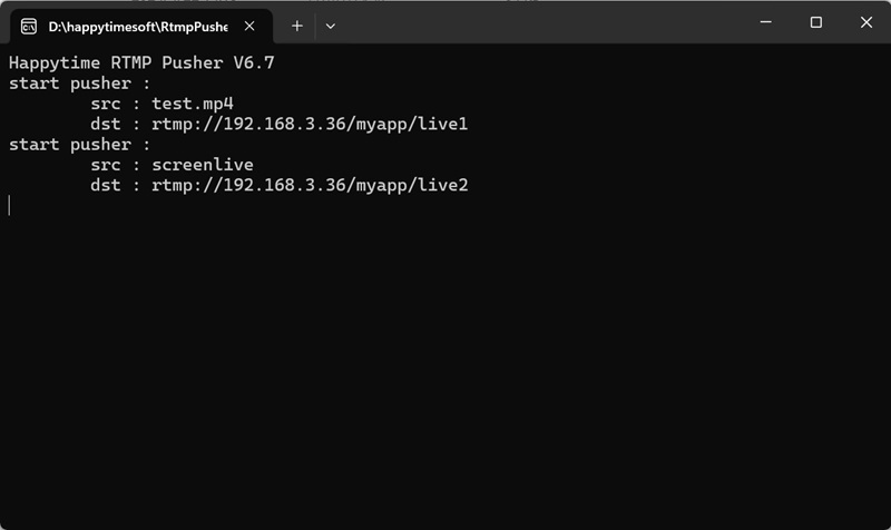 RTMP Pusher,Source Code