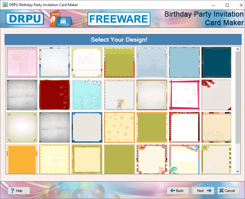 Freeware Birthday Invitation Card Maker, Birthday Party Card Generator Tool, Birthday Invitation Card Maker Software, Free Birthday Invitation Card Creator, DRPU Birthday Party Invitation Card Maker, Free Birthday Party Card Designing Tool