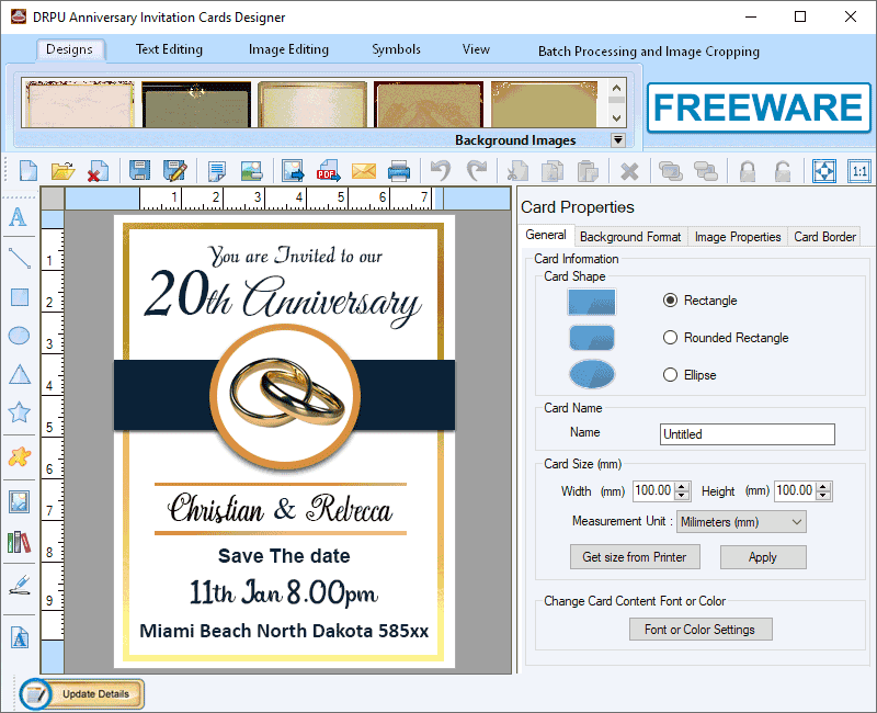 Anniversary Invitation Maker Software, Free Anniversary Invitation Card Creator, Anniversary Party Invitation Card Maker, Printable Anniversary Card Maker Program, Download Free Anniversary Card Software, Anniversary Invitation Card Editor Tool