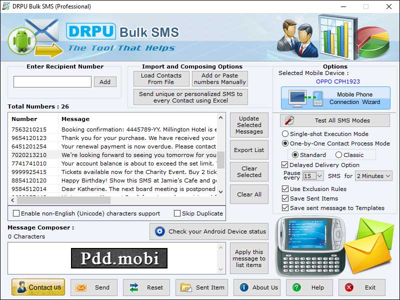 Group, text, messaging, software, compose, sends, global, SMS, pocket pc, PDA, mobile, phone, users, Smartphone, text, messages, broadcasting, utility, create, instant, business, news, job, alerts, communication, tool, GSM, CDMA, phonebook, contacts