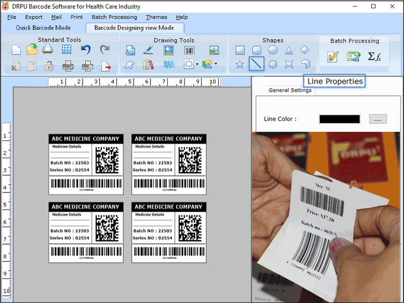 Barcode Maker Software for Healthcare, Healthcare Barcode Generator Software, Pharmacy Barcode Label Maker Program, Barcode Label Designer for Medicines, Hospitals Barcode Maker Software, Label Maker for Pharmacy Utilities, Pharmaceutics Label Maker