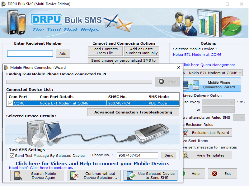 Multiple Phone Bulk Messaging Software, Bulk SMS Messaging Tool, Multiple Devices Bulk SMS Sending Tool, Multi-Device SMS Sending Application, Multi Device Windows Messaging Software, PC to Mobile SMS Sender, Bulk SMS Messaging to Multiple Phone