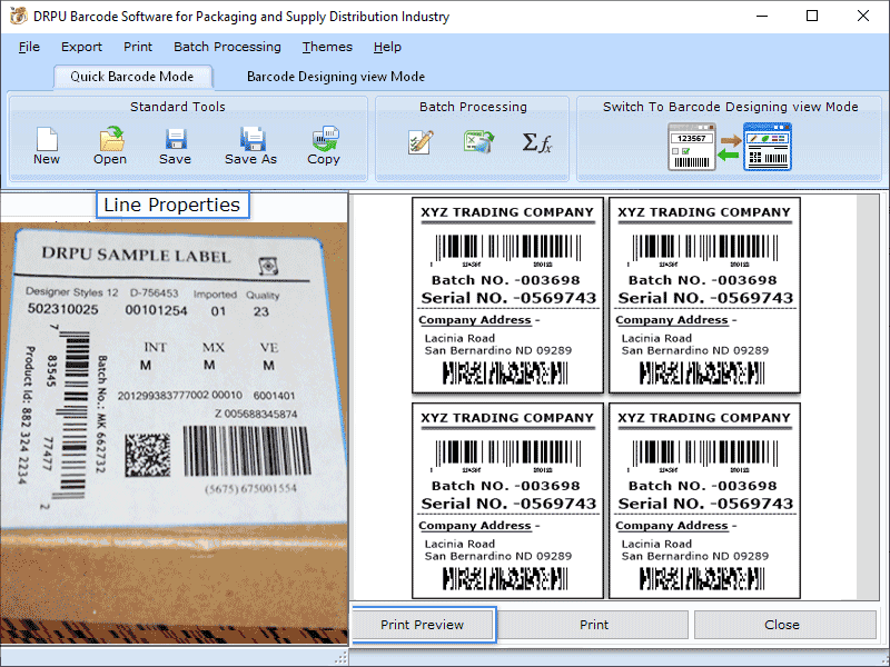 Labeling Program for Packaging Industry, Product Labeling & Barcoding Software, Logistics Packaging Label Maker Tool, Label Designing for Packaging Industry, Supply Chain Barcode Labeling Software, Distribution Barcode Creator Software