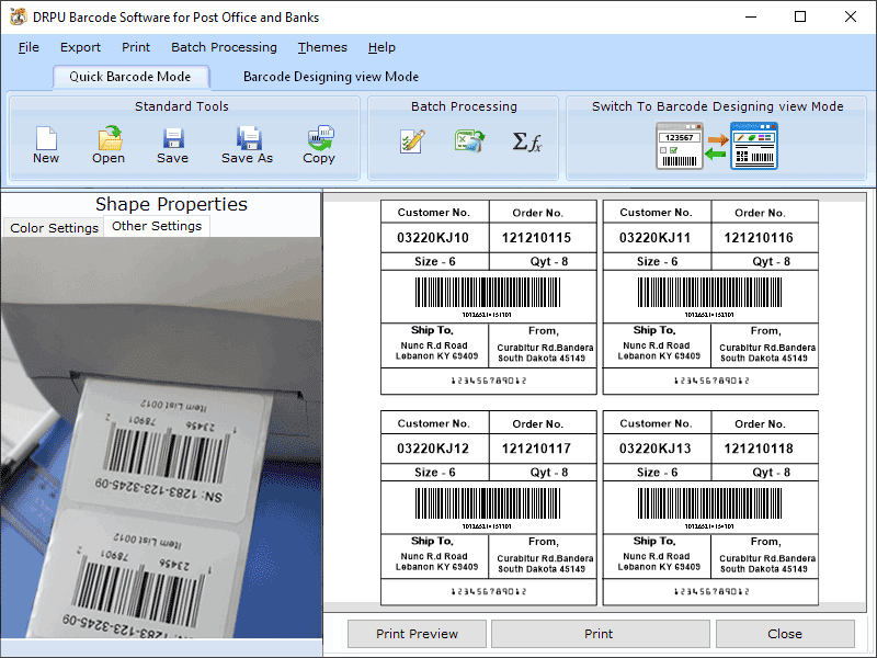 Labeling Software for Shipping, Courier Labeling & Printing Software, Postal Label Printing Software, Logistics Label Printing Application, Shipment Logistics Labeling Software, Transportation & Logistical Labeling, Transport & Logistics Label Maker
