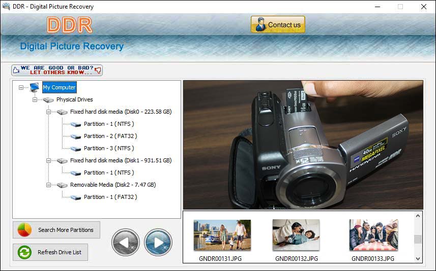 Image retrieval application, image recovery software, picture regain application, picture restore tool, picture recovery program, photo recovery program, photo regain application, image restore tool, image regain software