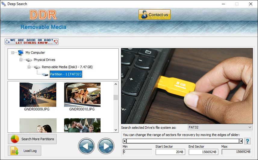 Portable, mp4, mp3, songs, revival, utility, recover, accidentally, deleted, images, pictures, snaps, audio, video, MIDI, MPEG, JPG, JPEG, GIF, fingerprint, flash, disk, data, recovery, software, support, windows, XP, NT, ME, 98, 2000, 2003, Vista