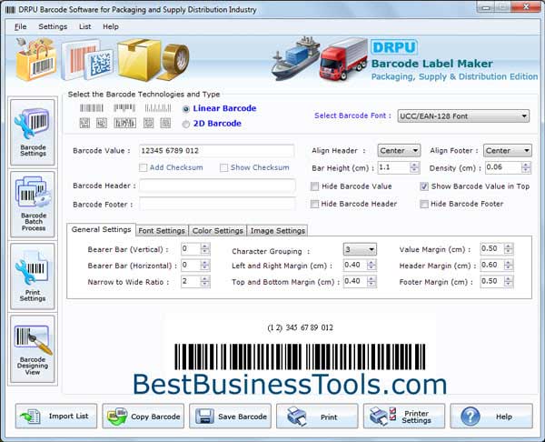 Business barcode making tool, build colored barcode stickers, packaging labels designing software, create printable business tags, barcode picture making utility, design customized barcodes, barcode label printing application