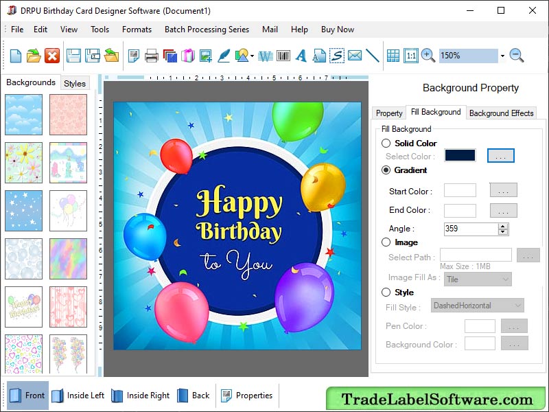 Software, birthday, card, maker, program, generate, printable, colorful, photogenic, invitation, utility, create, attractive, stylish, wishing, image, designing, objects, ellipse, pencil, triangle, picture, templates, rectangular, eclipse, windows