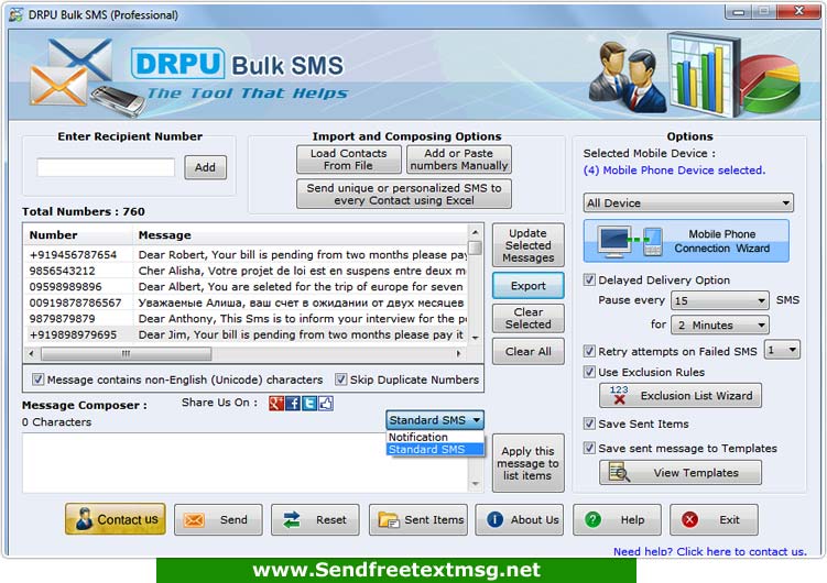 Android bulk sms sending tool, deliver free text messages, online sms sending utility, GSM sms broadcasting program, compose bulk messages, text messaging software, bulk text sms sending tool, online text messaging
