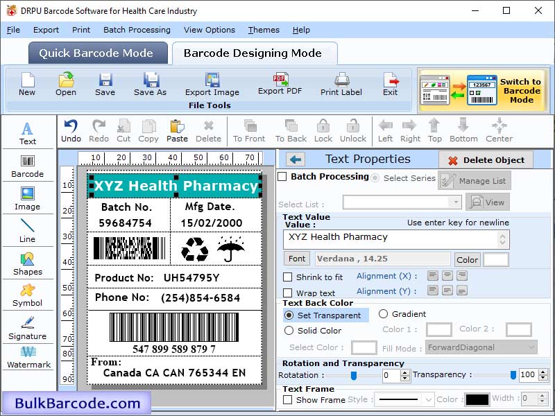 Purchase company tags maker utility, designs business barcodes, download barcode generate software, healthcare barcode label maker tool, crafts industrial tags, generates pharmacy barcodes, makes linear company stickers