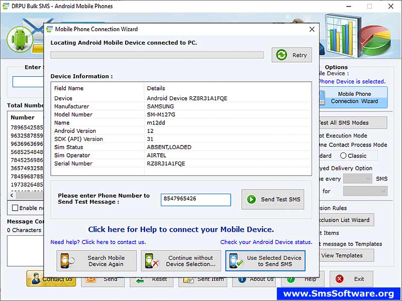 Mass, SMS, software, android, mobile, phone, program, send, text, message, sender, gateway, application, compose, job, price, offer, deliver, alert, laptop, computer, PC, broadcast, communicate, clients, customer, global, worldwide