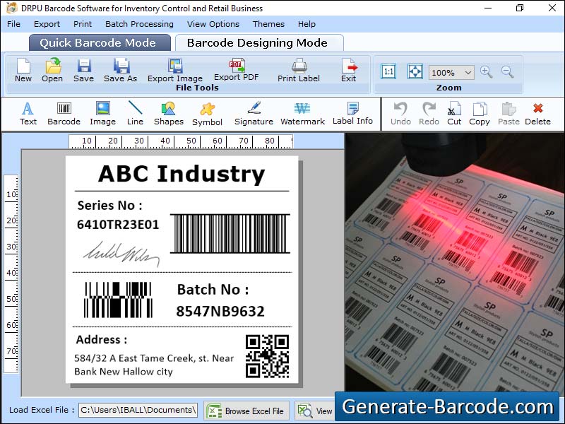 Free, download, commercial, version, barcode, label, software, creates, custom, printable, readable, labels, 2D, format, stickers, inventory, retail, products, assets, application, supports, Windows, operating, system, design, price, coupons