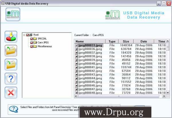 USB, Digital, Media, Undelete, software, file, folder, data, application, system, PC, computer, drive, device, damage, lost, deleted, corrupted, missing, recover, retrieve, regain, restore, image, picture, songs, documents, file, folder