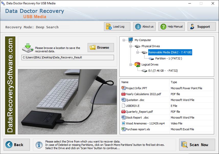 Data, recovery, retrieval, USB, digital, file, folder, delete, lost, hidden, formatted, damaged, corrupted, storage, removable, media, software, directories, revival, restore, windows, portable, hardware, hard, disk, drive, PDA, device, system