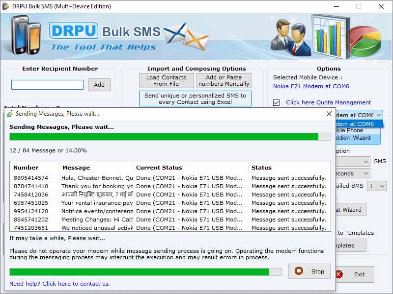 Download Bulk SMS Excel Software, Bulk SMS Marketing Application, Multiple Device Bulk SMS Sender Tool, Unlimited Bulk Text Messaging Tools, Send Bulk Text Messages for Windows, Text Message Marketing Software, Send Mass Text Messages from Excel