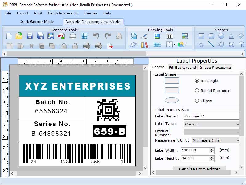 Transport and Logistic Label Maker Tool, Warehouse Labeling Tool for Logistics, Industrial Barcode Labeling Application, Shipping & Parcel Labeling Software, Packaging & Labeling Application, Shipping Label Printing Software, Shipping Label Generator