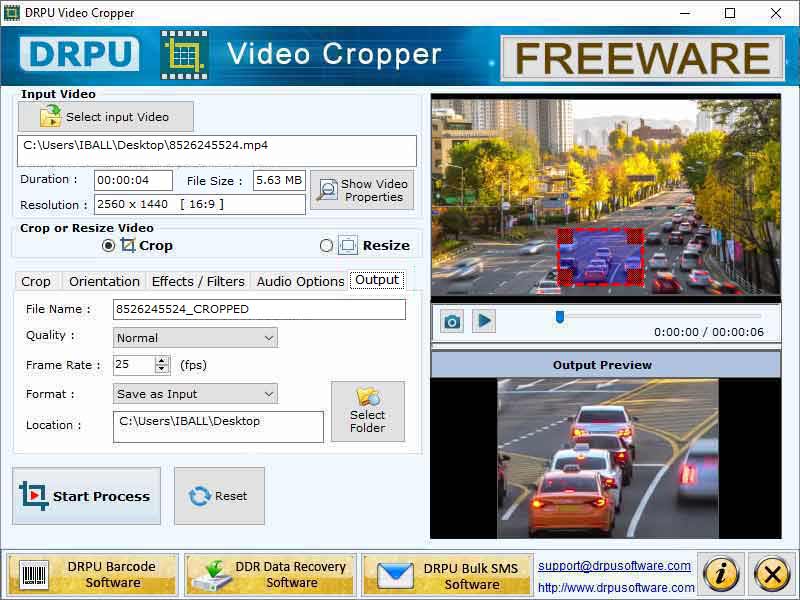 Video Cropper Tool Free Download, Download Video Cropper Application, Free Video Cropping   App for PC, Advanced Free Video Cropper Application, Freeware Cropper Program for Windows, Professional Video Editing Tool, Freeware Video Cropping Program