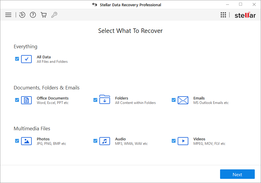 Stellar data recovery professional, professional data recovery, professional data recovery software, data recovery pro
