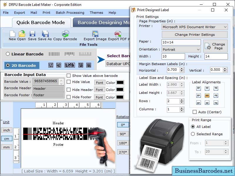 Business Barcode Maker Tool, Business Barcodes Application, Multiple Label Printing Program, Barcode Software for Industries, Windows Label Generating Software, Barcode Inventory Application, Barcode Label Generating Tool, Barcode Label Scanning App