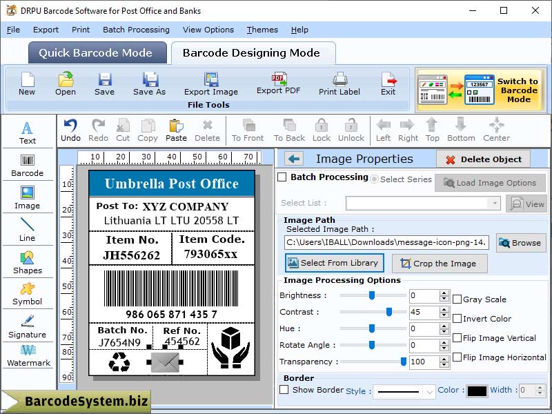 Bulk barcode producing utility, banking barcode label maker, postal barcode tag creator, tag crafting software, coupon developing program, design attractive labels, customize barcode assets, inventory barcode developer, industrial barcode crafter
