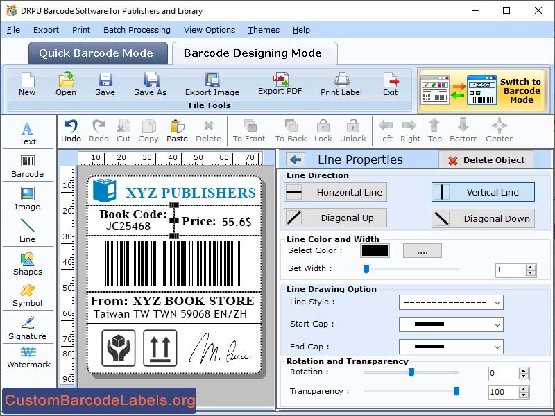 Barcode, label, sticker, roll, ribbon, design, create, generate, print, colorful, professional, track, book, magazine, CD, DVD, tool, utility, software, image, picture, library, publishing, industry, 2D, linear, standard, series, list, ellipse