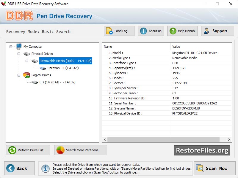 USB drive file restore program, undelete damaged files, data recovery software, flash drive data recovery tool, data repair utility, file salvage program, backup missing documents, retrieve missing photos, backup missing files