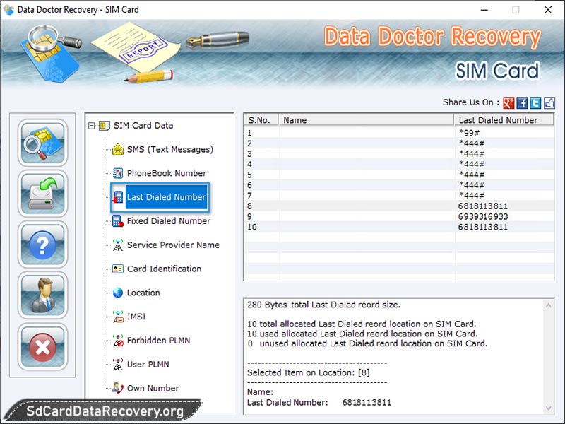 SMS, SIM, card, data, text, message, recover, application, software, program, regain, restore, deleted, missing, erased, call, logs, dialed, received, missed, rescue, name, numbers, contacts, lost, erased, mobile, phone